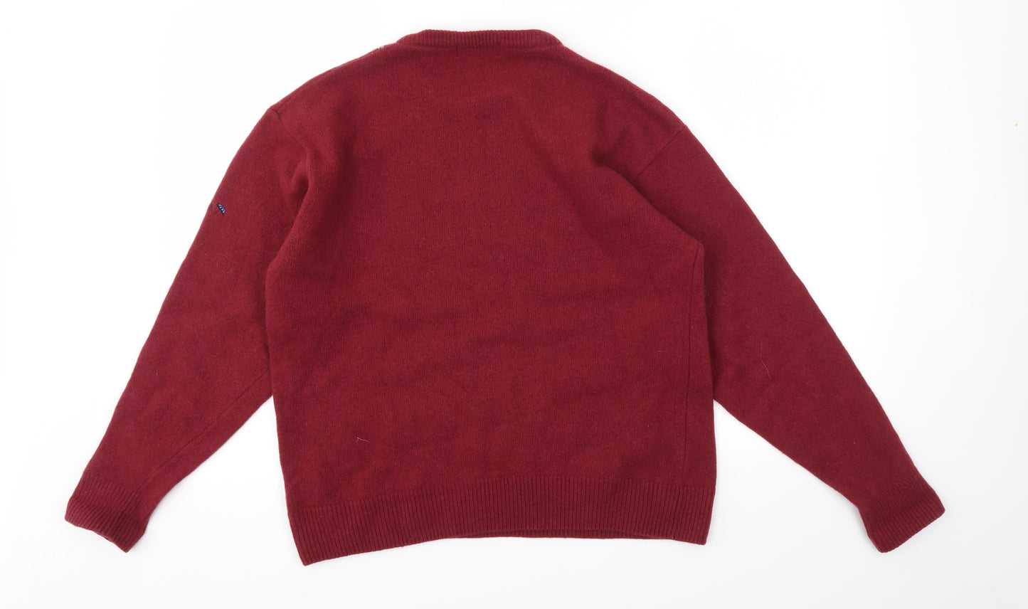 Palmer Mens Red   Pullover Sweatshirt Size L