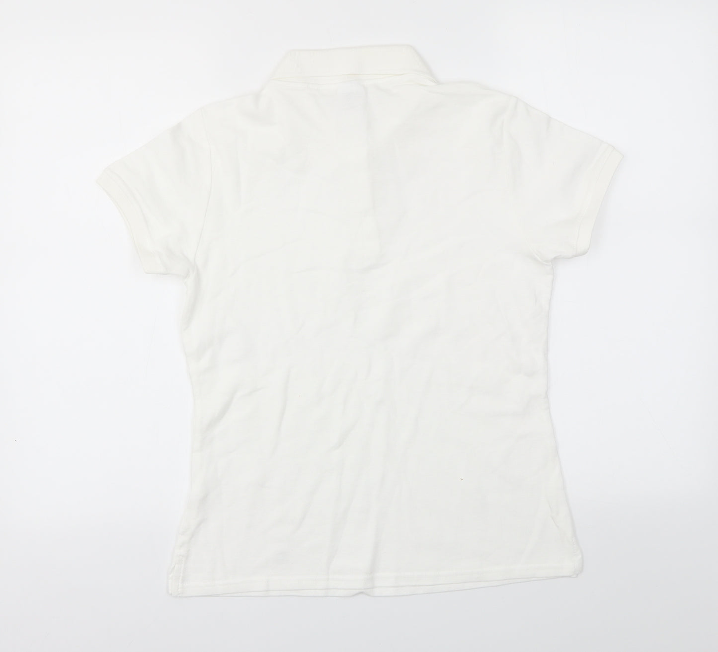 Fruit of the Loom Girls White   Basic T-Shirt Size M