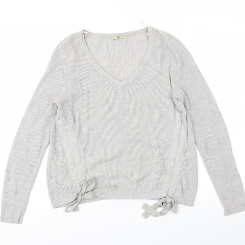 TU Womens Grey   Pullover Jumper Size 14