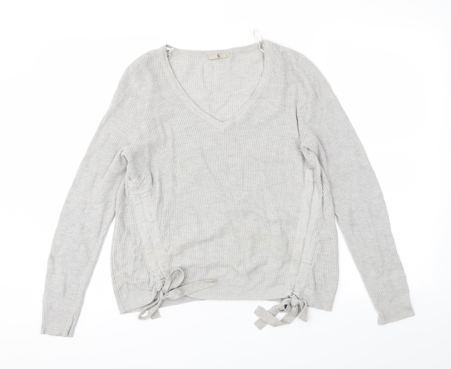 TU Womens Grey   Pullover Jumper Size 14