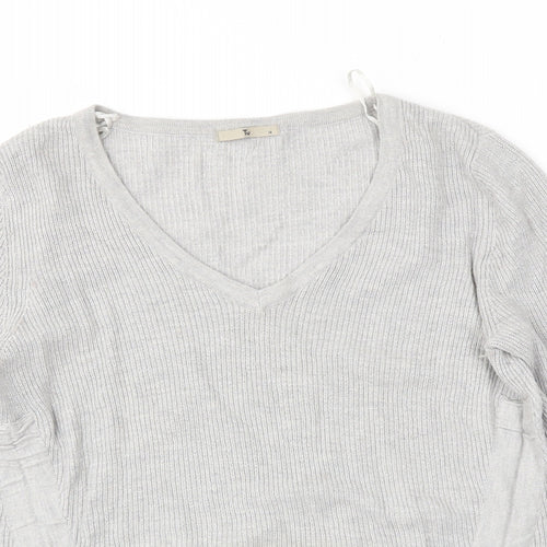 TU Womens Grey   Pullover Jumper Size 14