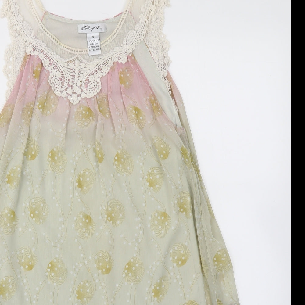 EXTRA PINK Womens Multicoloured   Fit & Flare  Size S