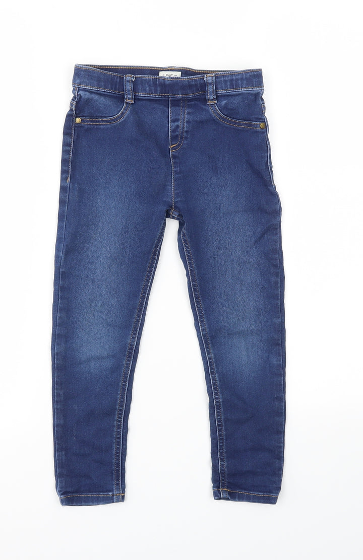 F&F Girls Skinny Jeans Size 5-6 Years