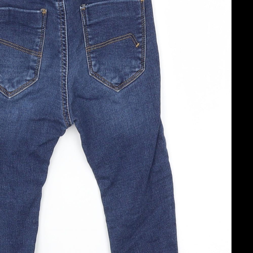 NEXT Boys Blue   Capri Jeans Size 12-18 Months