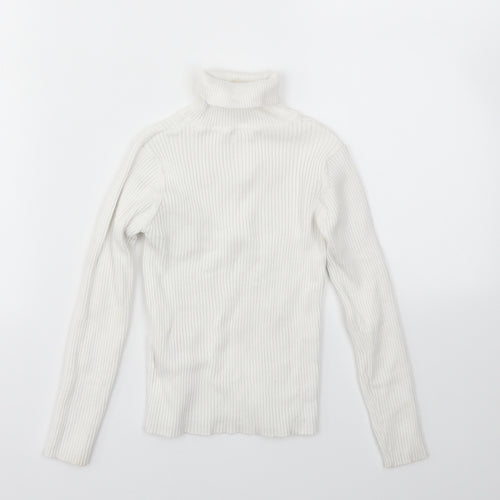 NEXT Girls White   Basic T-Shirt Size 6 Years