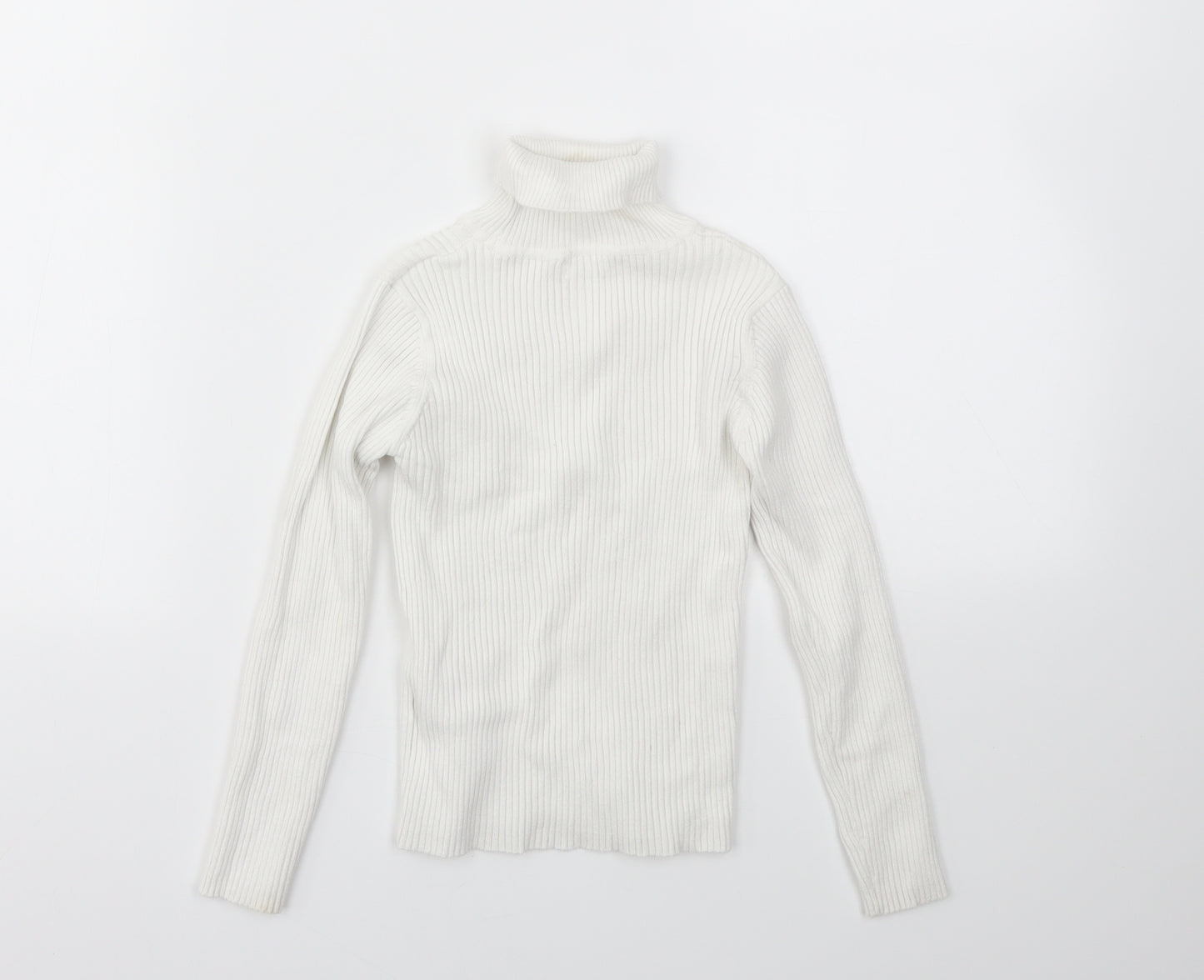 NEXT Girls White   Basic T-Shirt Size 6 Years