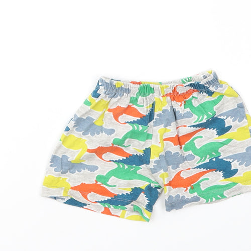 KIDS Boys Multicoloured Animal Print  Sweat Shorts Size 10 Years