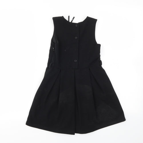 NEXT Girls Black   Fit & Flare  Size 6 Years