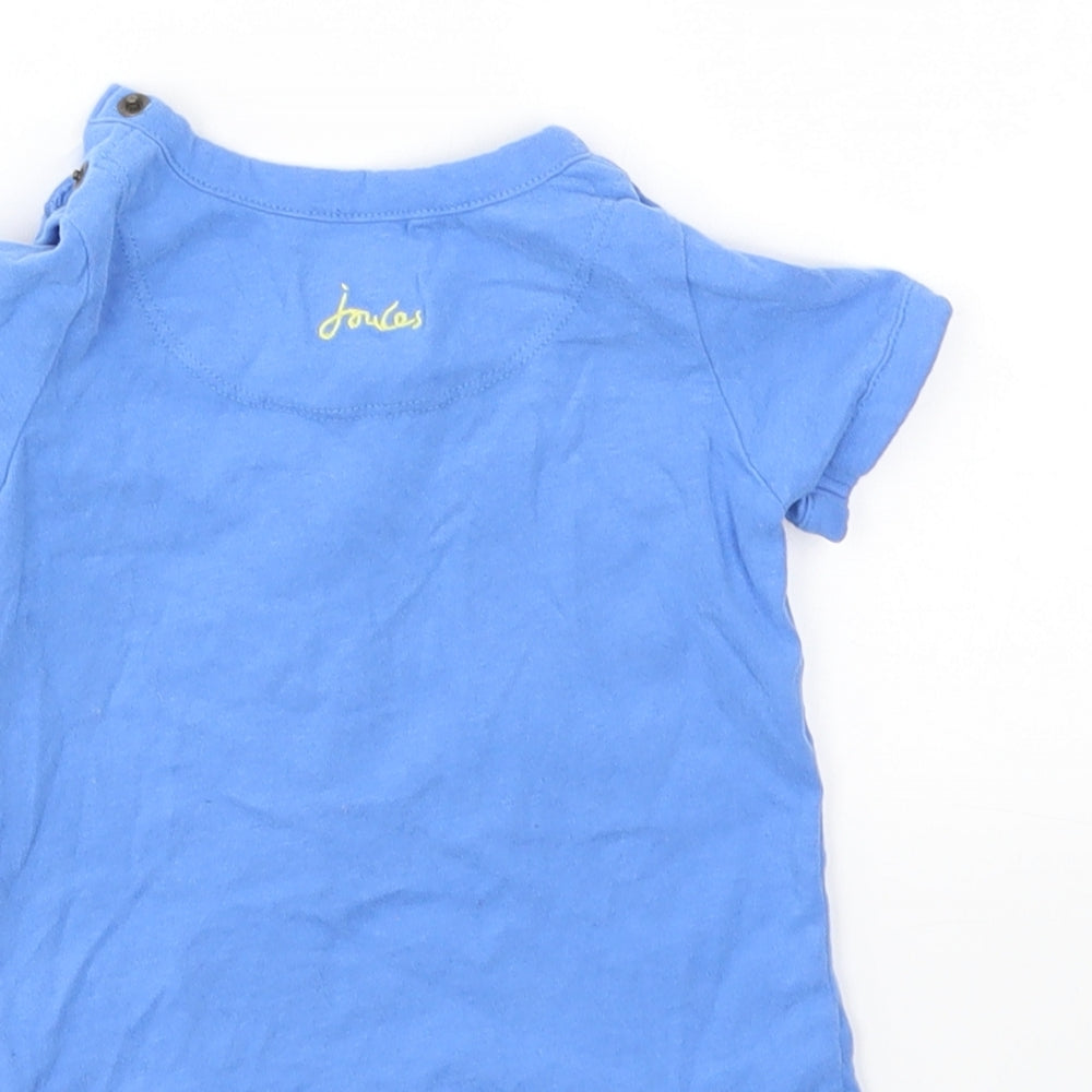 jouels Boys Blue   Basic Tank Size 6-9 Months