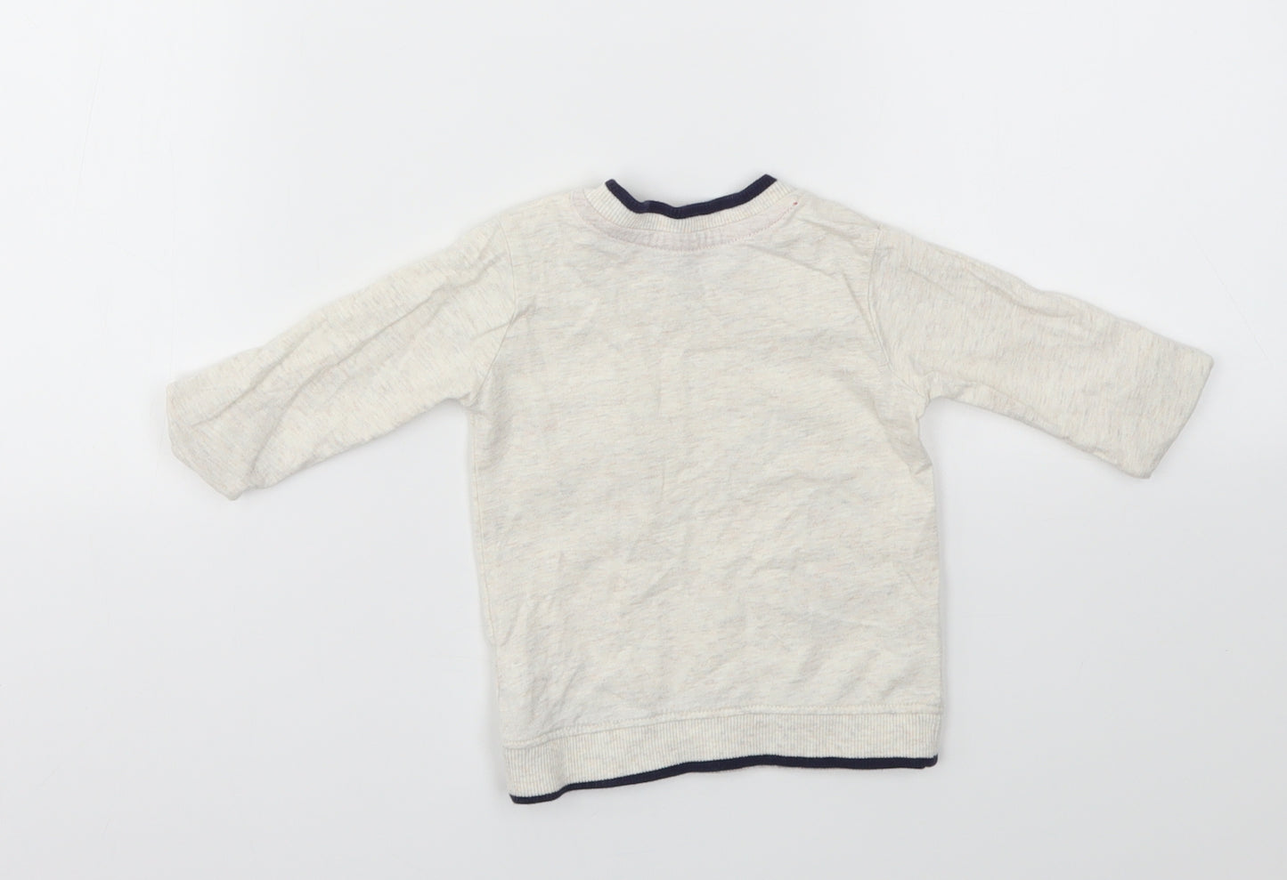 George Boys Ivory   Basic T-Shirt Size 3-6 Months