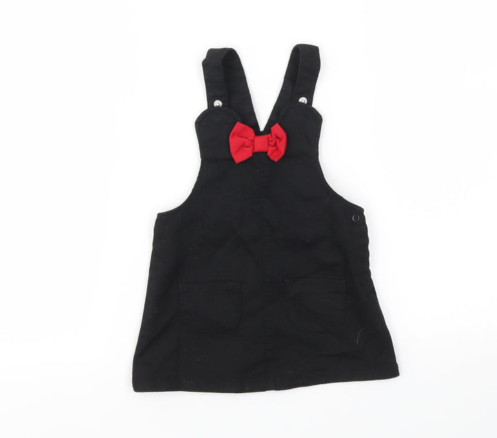 H&M Girls Black   Fit & Flare  Size 6-9 Months