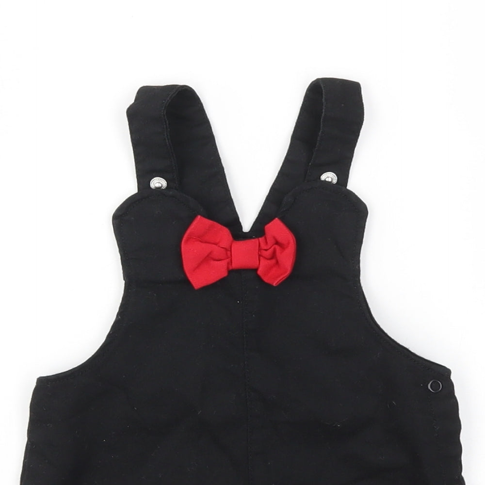 H&M Girls Black   Fit & Flare  Size 6-9 Months