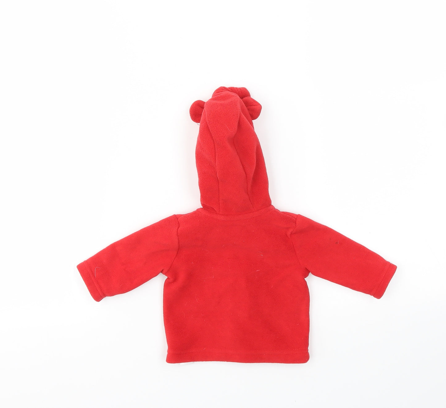 George Boys Red   Basic Jacket Jacket Size Newborn