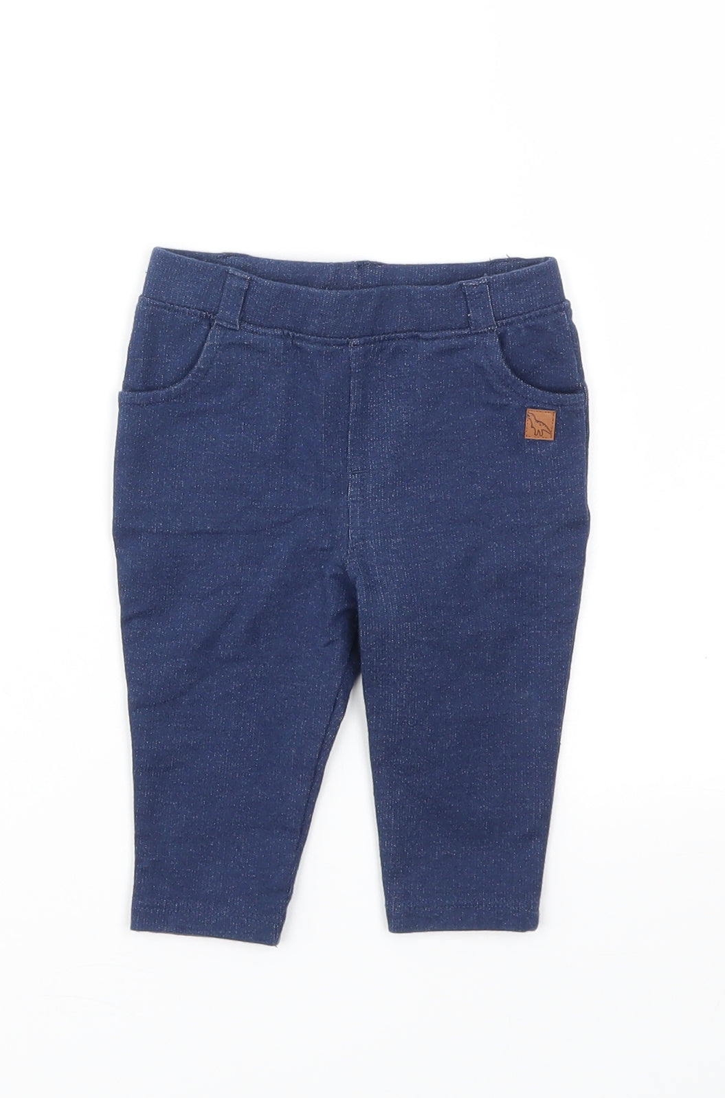JHON LEWIS Girls Blue   Jogger Jeans Size 3-6 Months