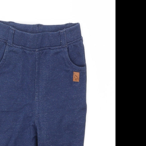 JHON LEWIS Girls Blue   Jogger Jeans Size 3-6 Months