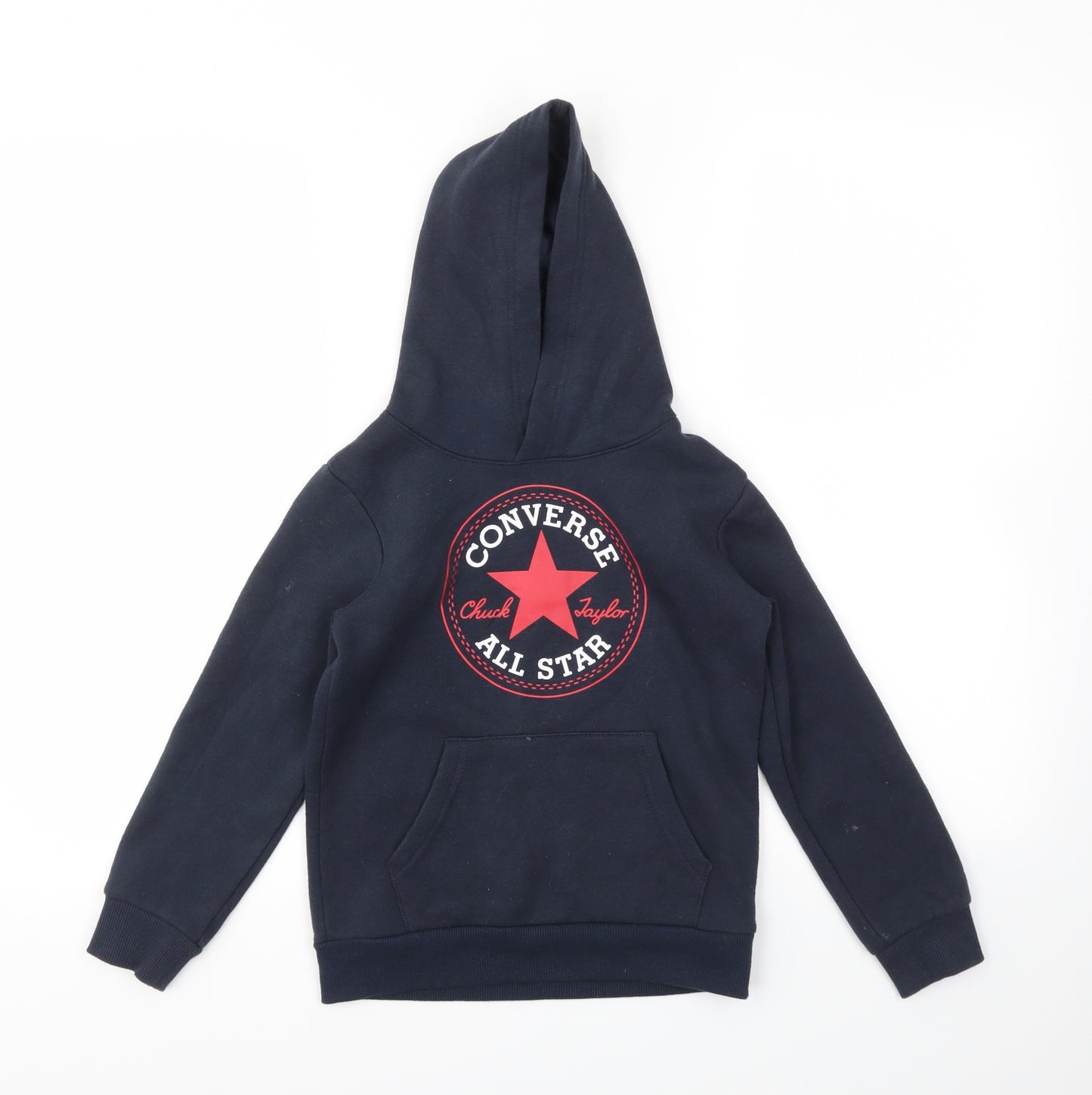 Converse Boys Blue   Pullover Hoodie Size 5-6 Years
