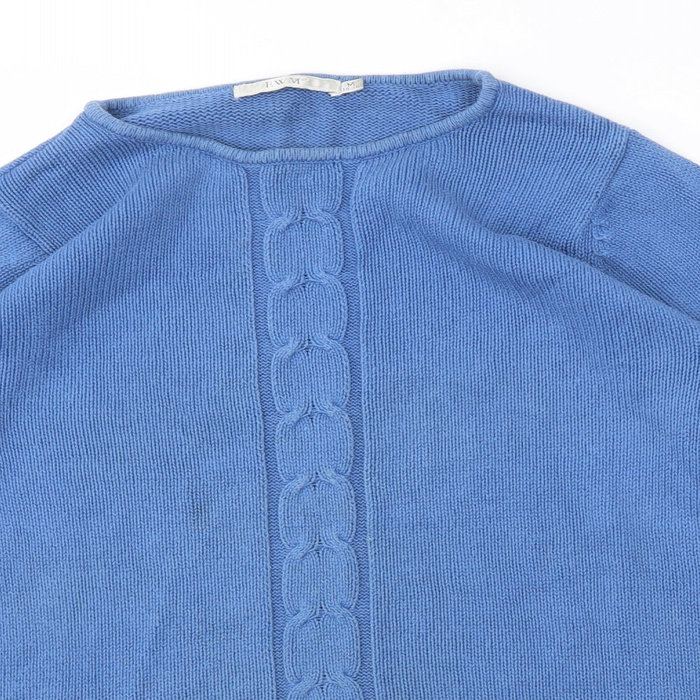 EWM Womens Blue   Pullover Jumper Size M