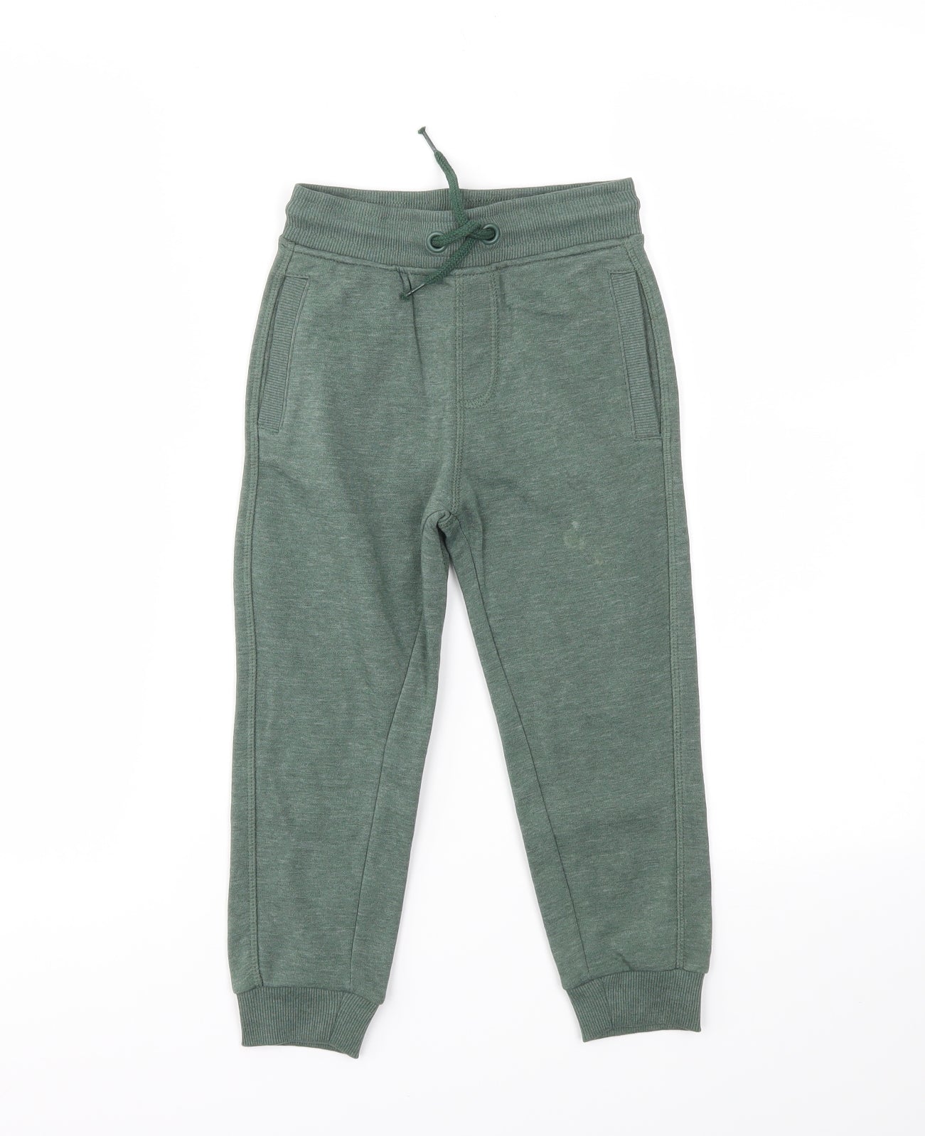 Nutmeg Boys Green   Jogger Trousers Size 3-4 Years