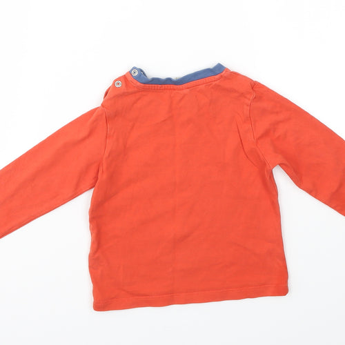 TU Boys Red   Basic T-Shirt Size 9-12 Months
