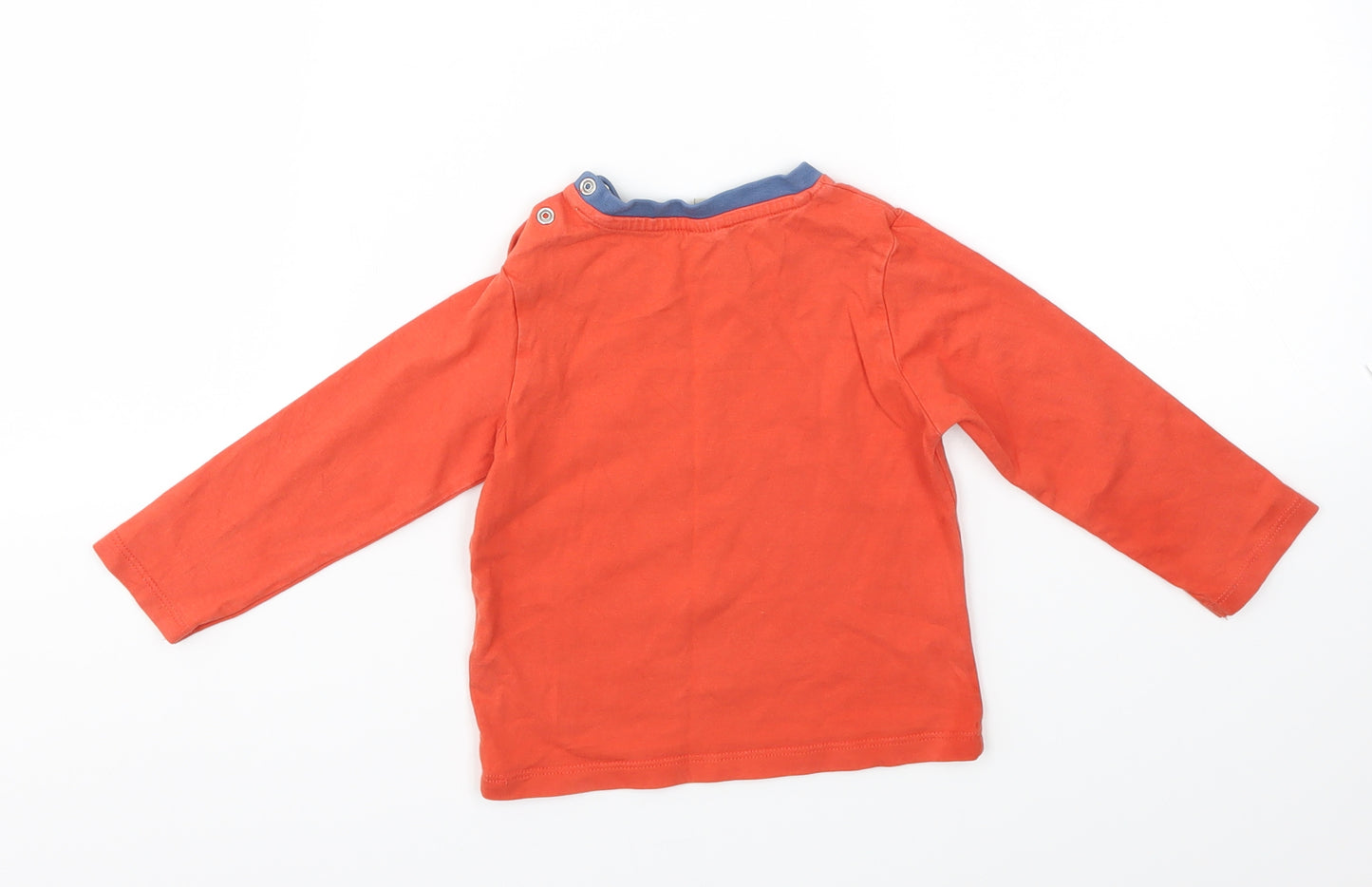 TU Boys Red   Basic T-Shirt Size 9-12 Months