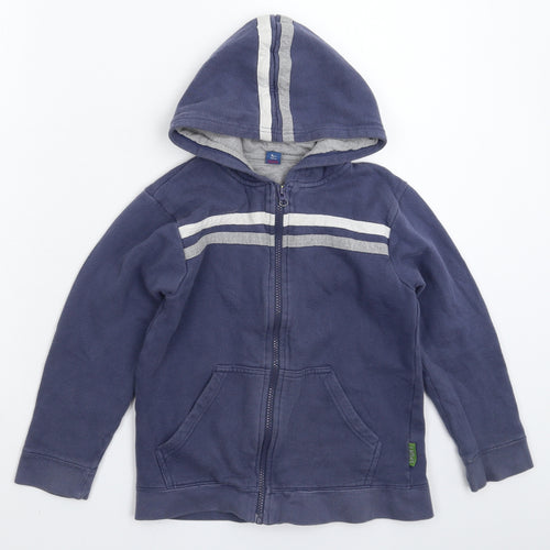 TU Boys Blue   Full Zip Hoodie Size 9 Years