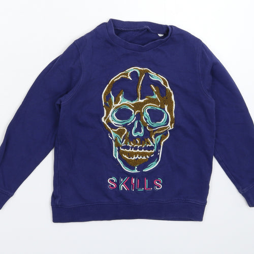 Preworn Boys Blue   Pullover Sweatshirt Size S