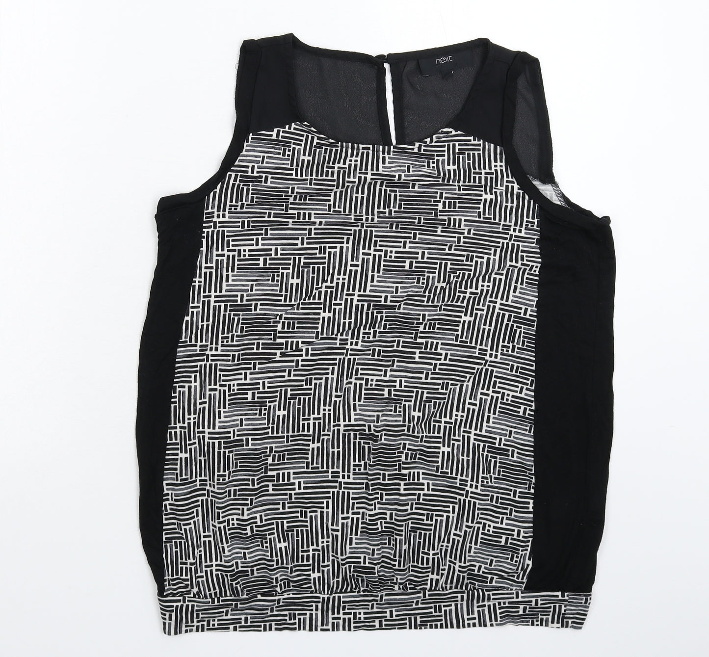 NEXT Womens Multicoloured Geometric  Basic Tank Size 14