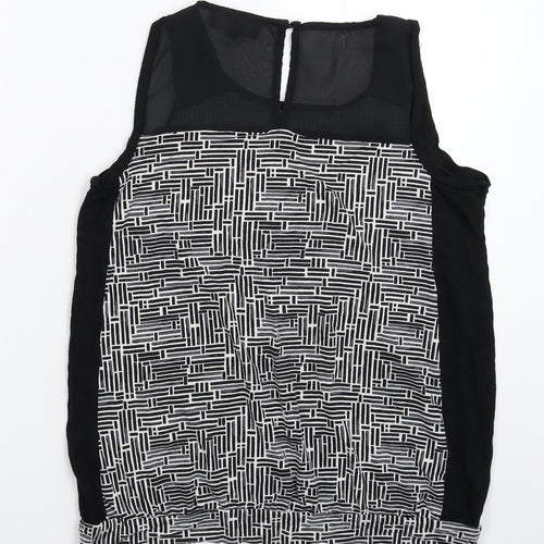NEXT Womens Multicoloured Geometric  Basic Tank Size 14