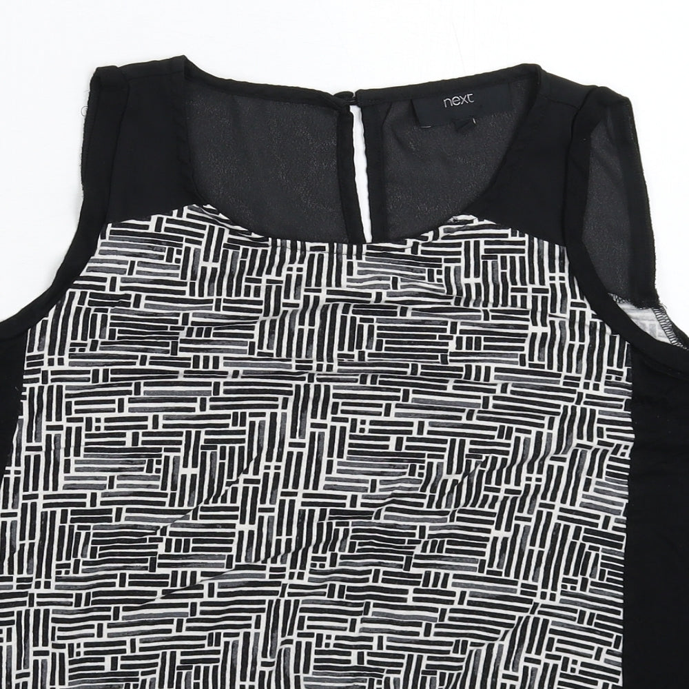 NEXT Womens Multicoloured Geometric  Basic Tank Size 14
