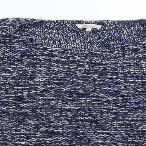 Peacocks Womens Blue  Knit Pullover Jumper Size XL  - Oversized
