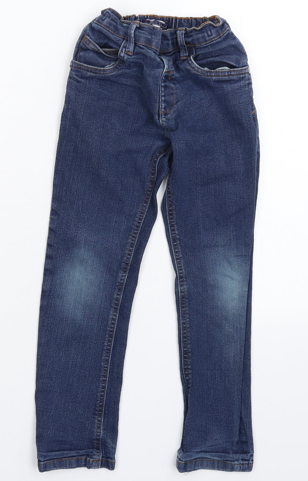 NEXT Girls Blue  Denim Skinny Jeans Size 5-6 Years