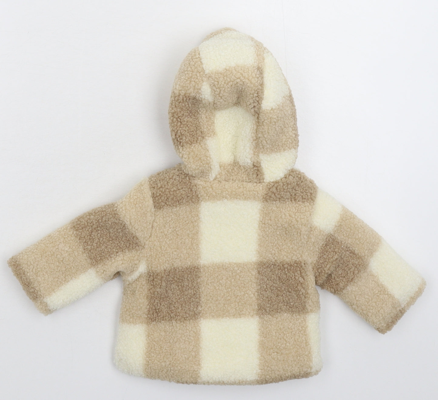 Nutmeg Baby Multicoloured Check  Jacket Coat Size 0-3 Months