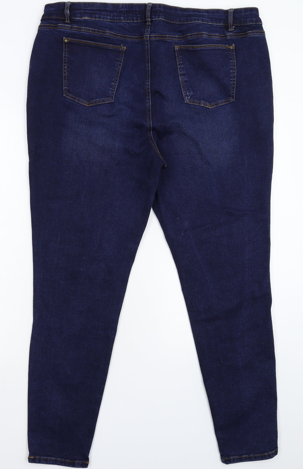 TU Womens Blue  Denim Skinny Jeans Size 22 L29 in