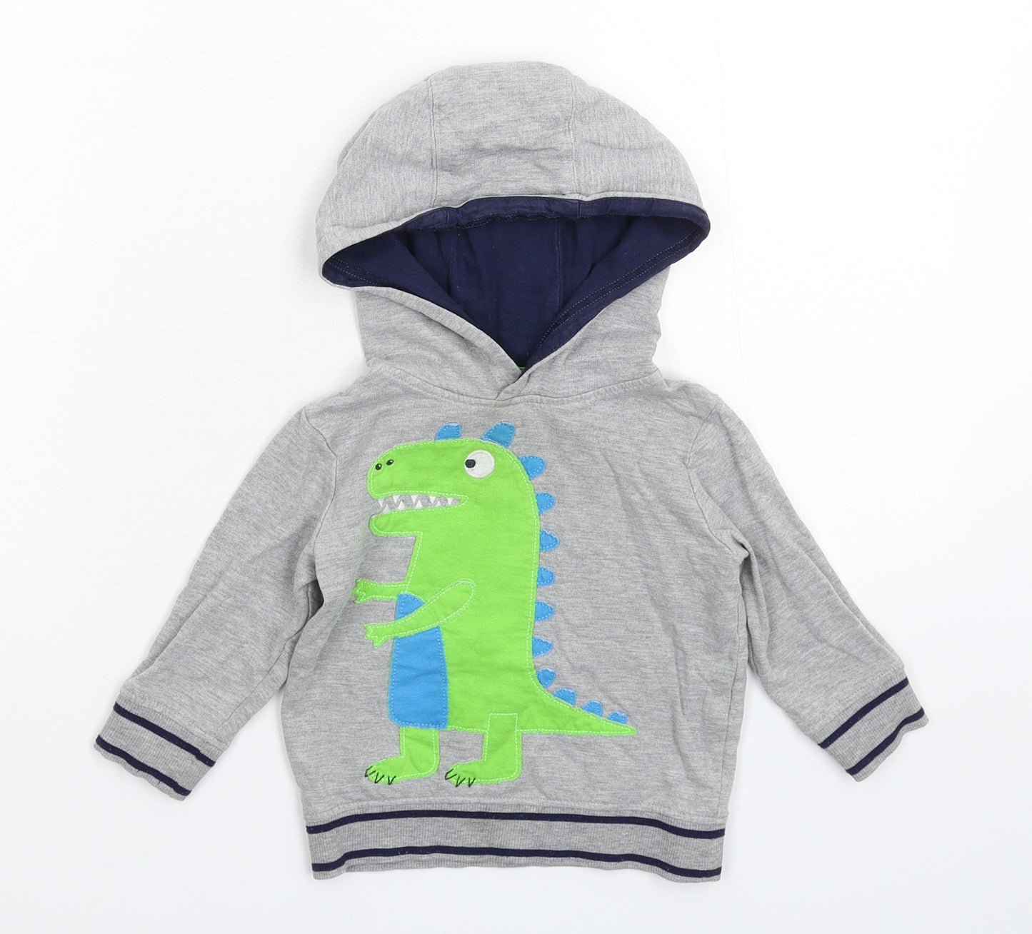 Blue Zoo Baby Grey   Pullover Jumper Size 12-18 Months  - Hoodie