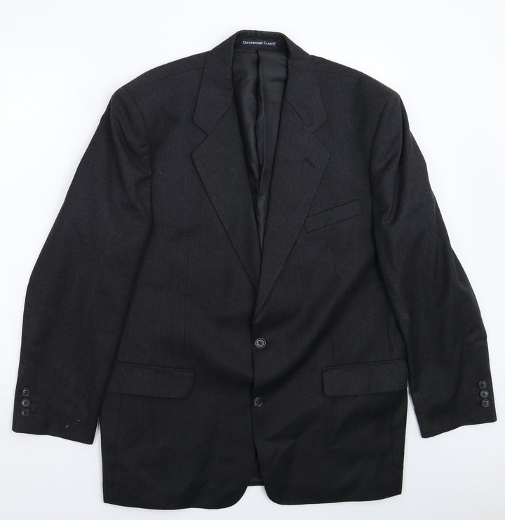 Greenwoods Mens Grey   Jacket Suit Jacket Size 42
