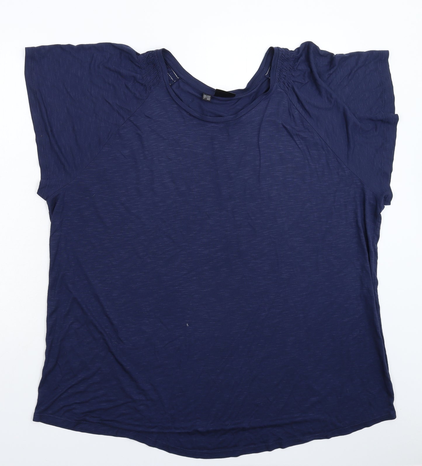 bonprix Womens Blue   Basic T-Shirt Size 2XL