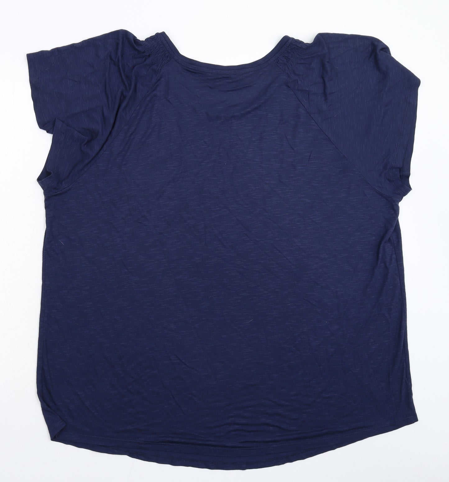 bonprix Womens Blue   Basic T-Shirt Size 2XL