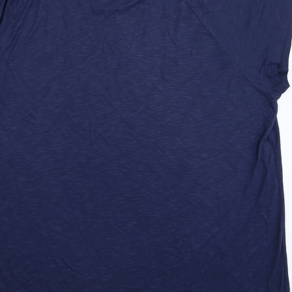 bonprix Womens Blue   Basic T-Shirt Size 2XL