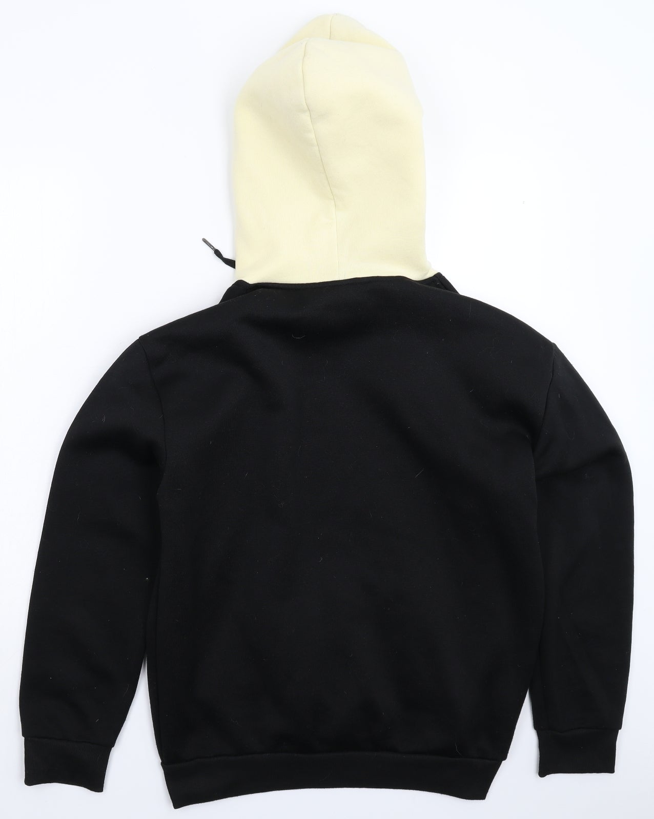 Bardian Mens Black  Fleece Pullover Hoodie Size M