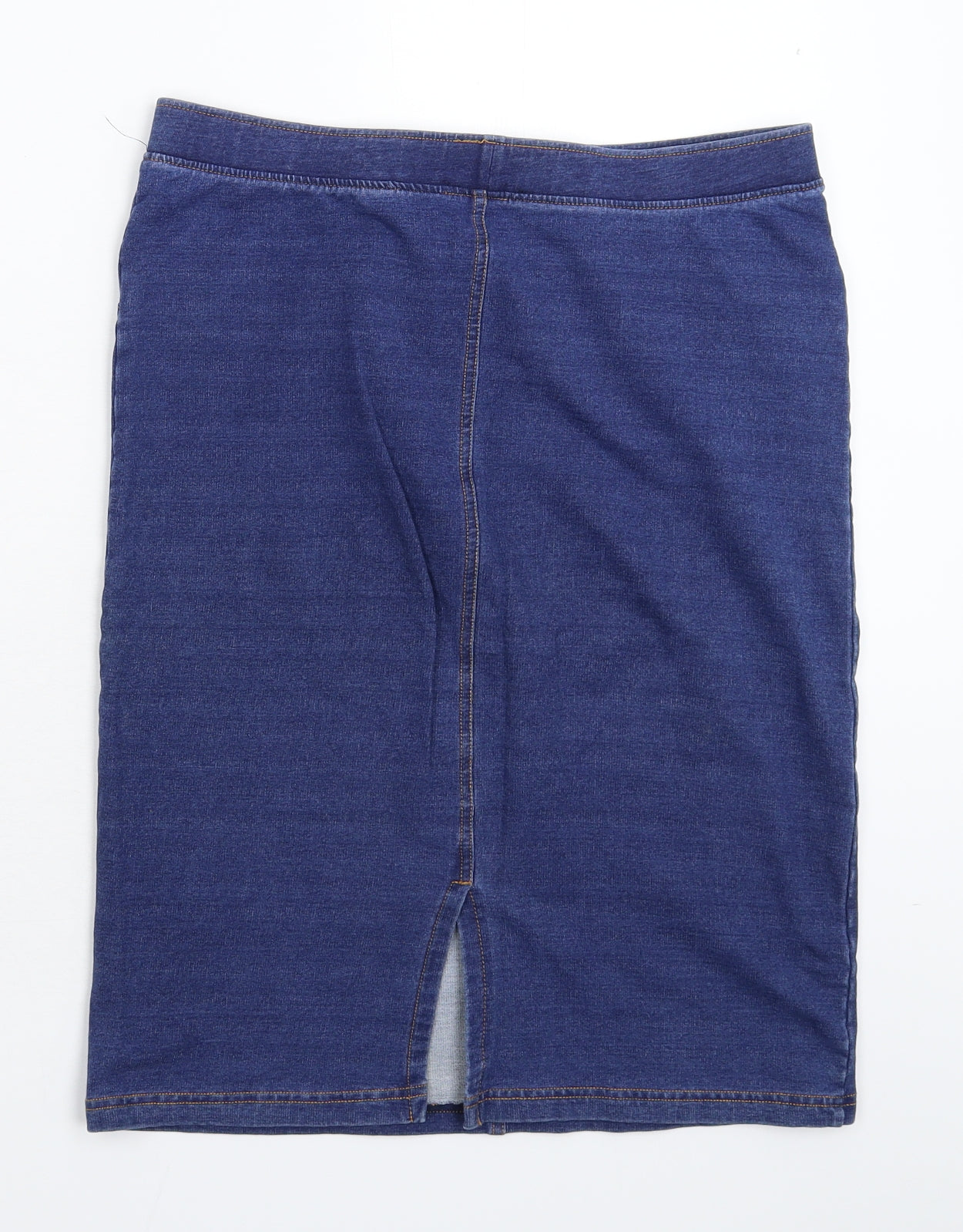 TU Womens Blue  Denim Straight & Pencil Skirt Size 12