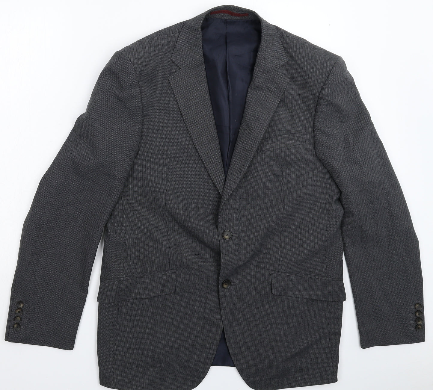 Marks and Spencer Mens Grey   Jacket Suit Jacket Size 40