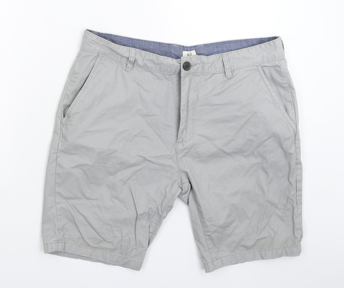 ACW 85 Mens Grey   Chino Shorts Size 36