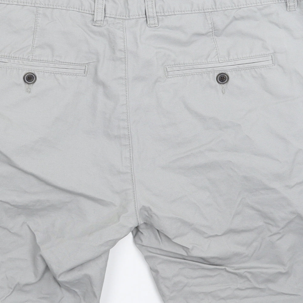 ACW 85 Mens Grey   Chino Shorts Size 36