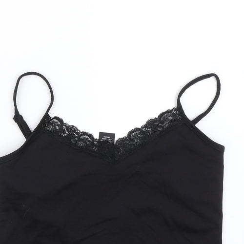 New York Company Girls Black   Basic Tank Size M