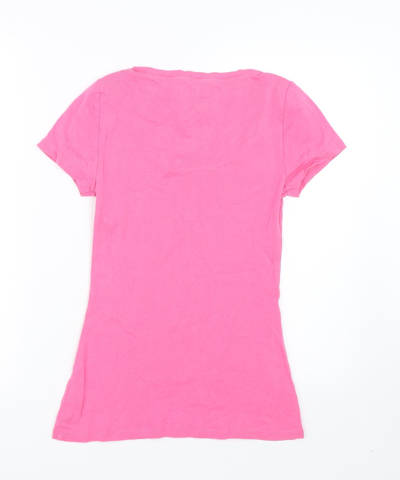 F&F Womens Pink   Basic T-Shirt Size 8