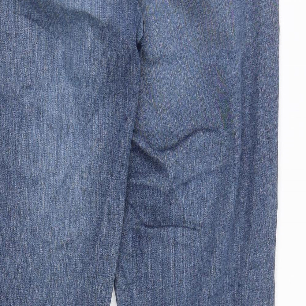 NEXT Womens Blue  Denim Bootcut Jeans Size 16 L29 in