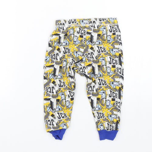 George Baby Yellow   Cami Pyjama Pants Size 12-18 Months  - JCB