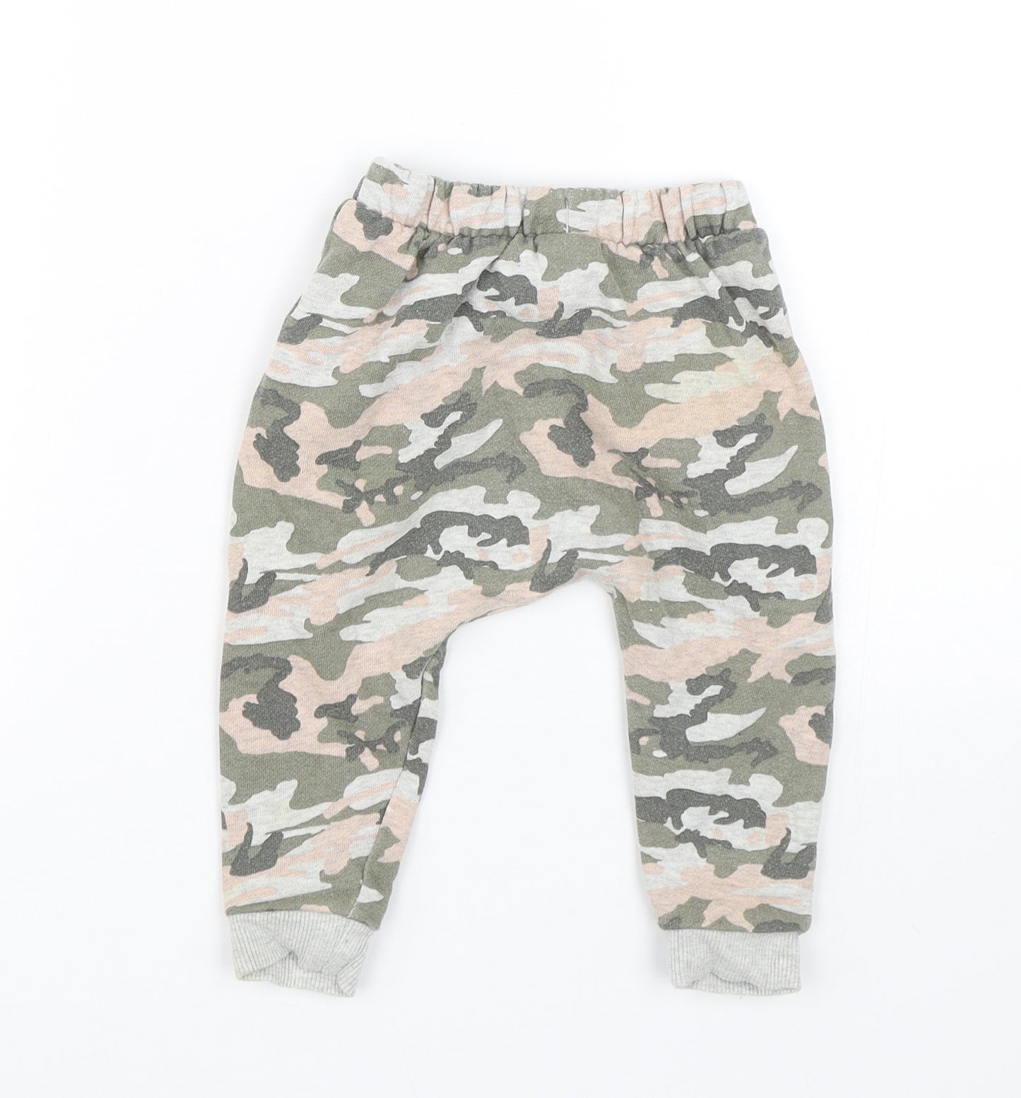 NEXT Girls Multicoloured Camouflage  Sweatpants Trousers Size 12-18 Months