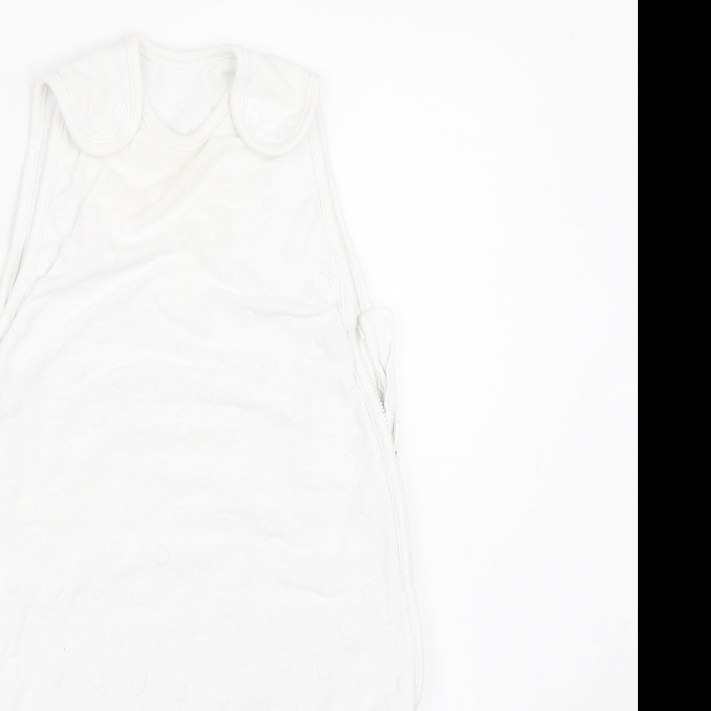 Mamas&papas Baby White Polka Dot  Babygrow One-Piece Size 0-3 Months  - sleep bag 0-6months