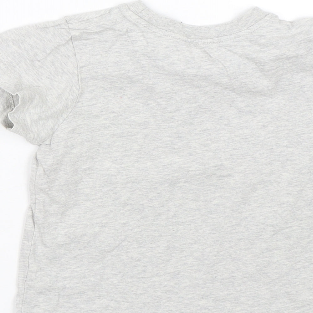 Cbeebies Boys Grey   Basic T-Shirt Size 2-3 Years